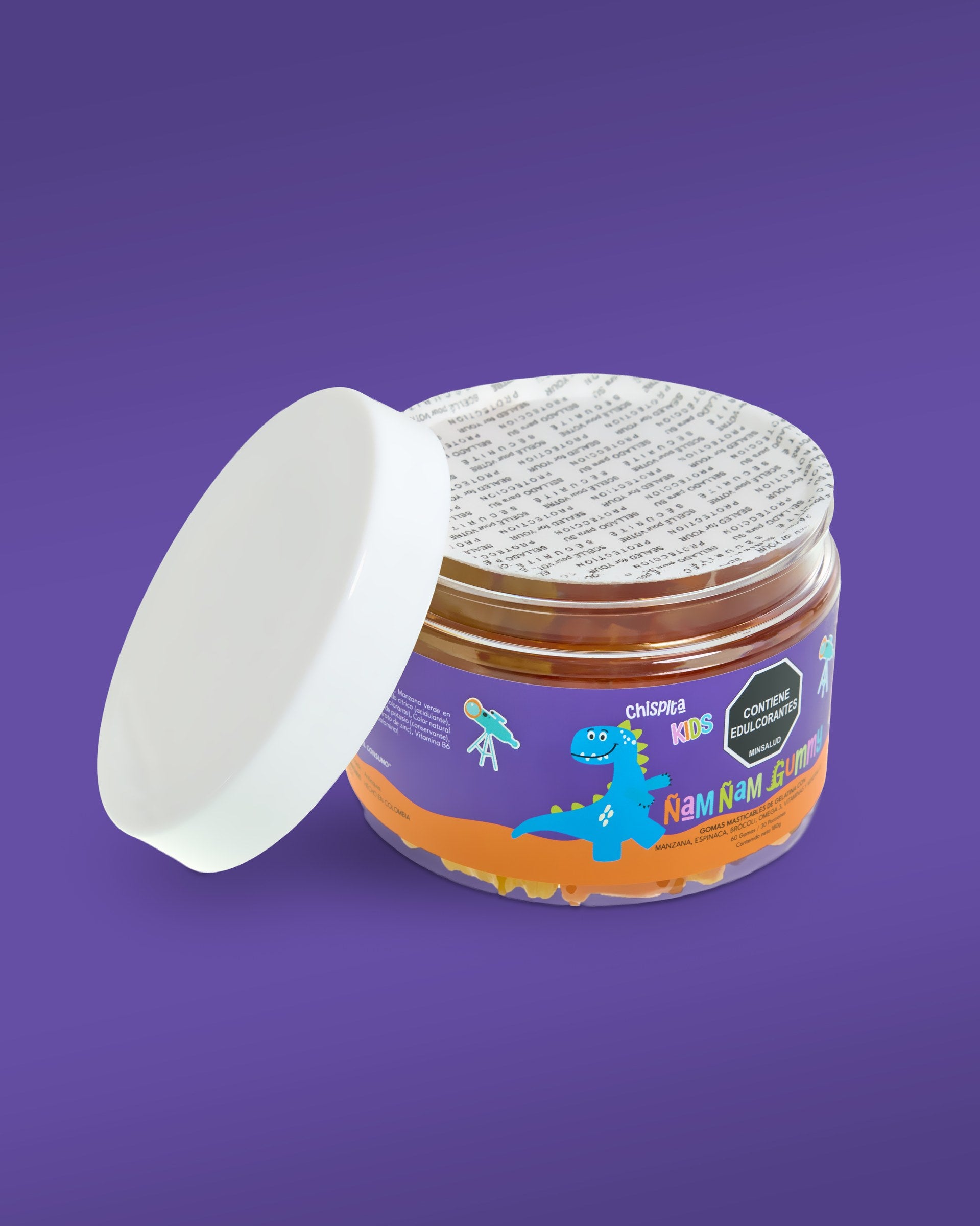 Chispita – La dinogomita que fortalece el cerebro y la memoria mientras tu peque crece