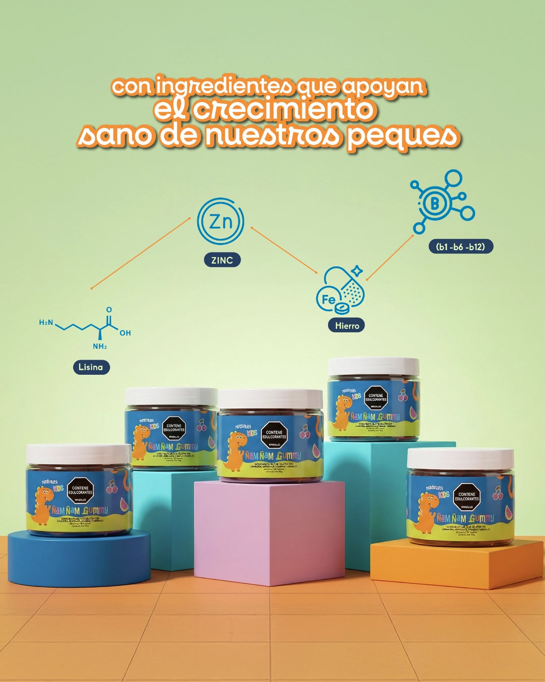 Mordisquito Kids – Gomitas Funcionales para el Apetito Infantil