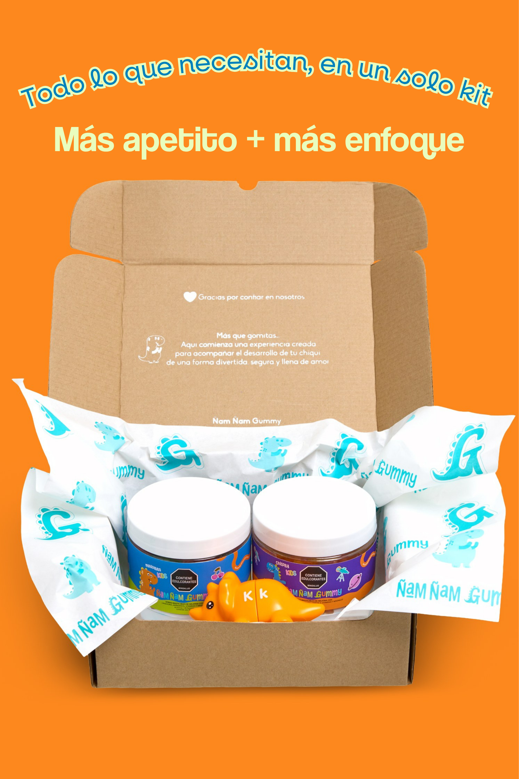 Kit Integral: Mordisquito + Chispita + Dino Coleccionable GRATIS
