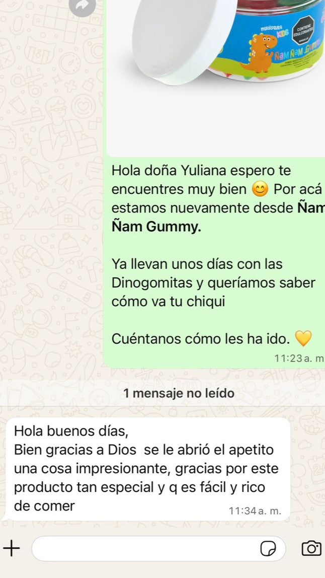 Mordisquito - La dinogomita que apoya el apetito y la nutrición de tu peque